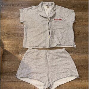 Madewell Pajama Set - Sleep Tight - Small